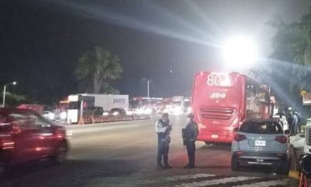 ATAQUE ARMADO CONTRA AUTOBUS ADO