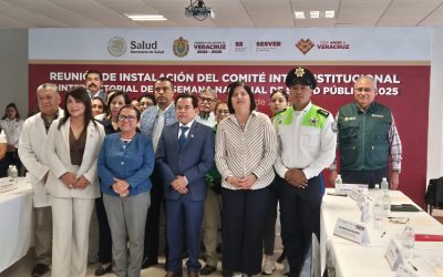La presidenta municipal de San Andrés Tuxtla, Dra Maria Elena Solana Calzada – Dra Remedios, asistió este miércoles a la capital del estado para participar en la reunión de instalación del Comité Interinstitucional e Intersectorial de la #SemanaNacionalDeSalud Pública 2025.
