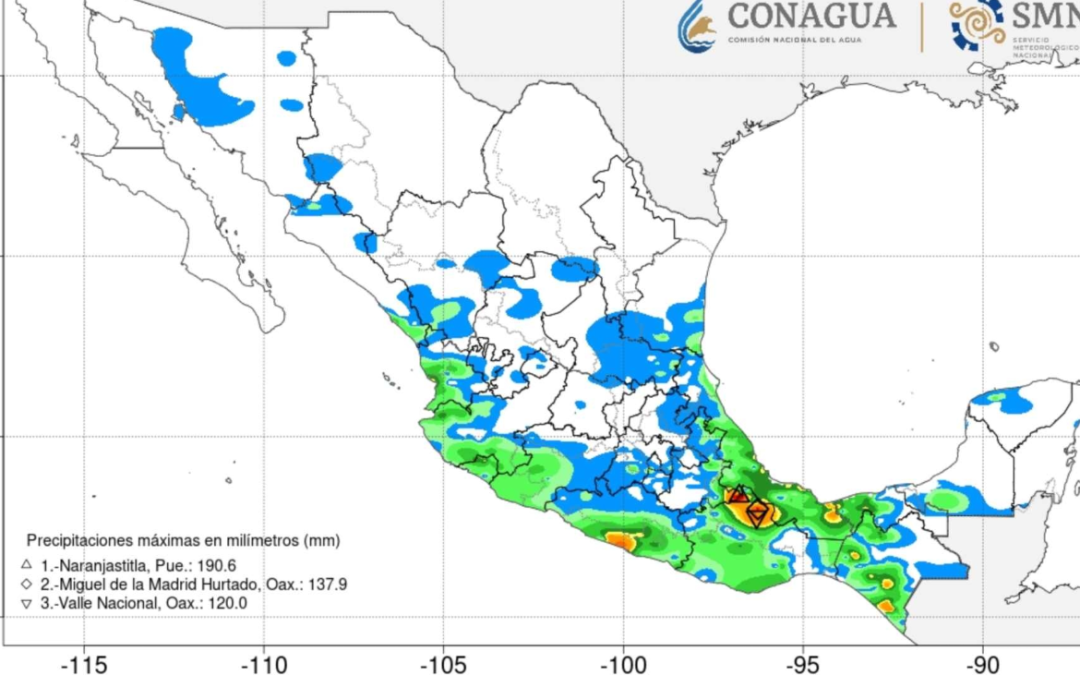 Prevén aumento en el potencial de lluvias en Veracruz por vaguada y onda tropical: ¿Cuándo y qué esperar?