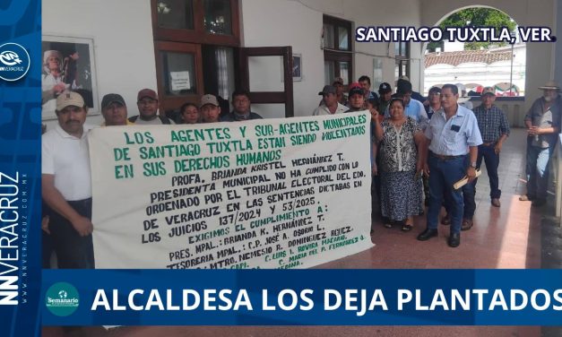 👉AGENTES MUNICIPALES DE SANTIAGO TUXTLA EXIGEN PAGO INMEDIATO ORDENADO POR EL TRIBUNAL ELECTORAL.