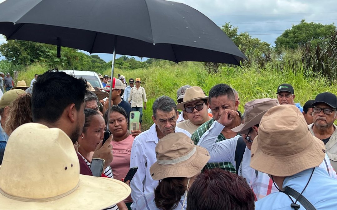 Ejidatarios piden al Tribunal Superior Agrario, actuar con sensatez en ejecución del predio El Mesón en Ángel R. Cabada