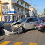 TRES CHOQUES GENERAL CAOS VIAL EN VERACRUZ Y BOCA DEL RIO