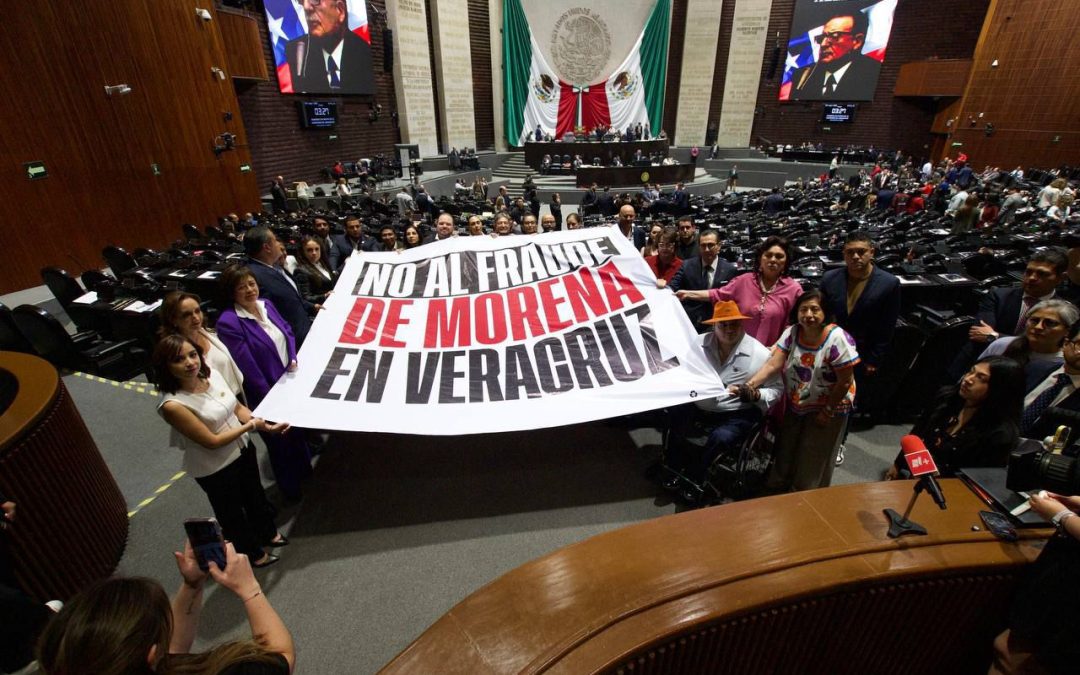 HAY PRUEBAS DEL FRAUDE EN PAPANTLA Y POZA RICA, DENUNCIA SERGIO GIL EN SAN LAZARO