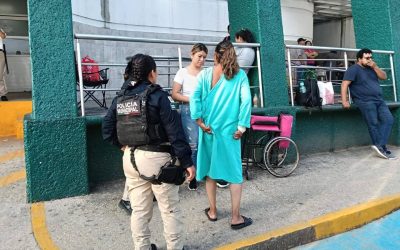 PACIENTE SE SALE DEL HOSPITAL EN COATZACOALCIOS