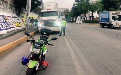 Regulan circulación de tráileres y transporte de materiales peligrosos en Veracruz