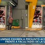  EXHIBEN A HOMBRE POR CONDUCTA SEXUAL INDEBIDA FRENTE AL CAMPUS MOCAMBO DE LA UV