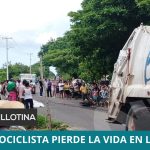 FATAL ACCIDENTE DE MOTOCICLISTA EN LA CARRETERA DE ACCESO A LA POBLACION DE LOS ROBLES