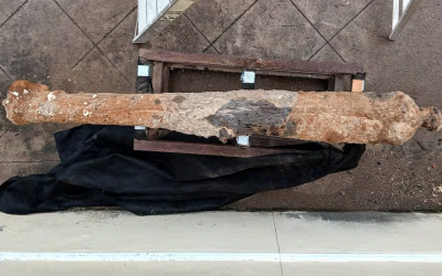 Piden a la INAH exponer los cañones hallados en las obras en el museo de la ciudad