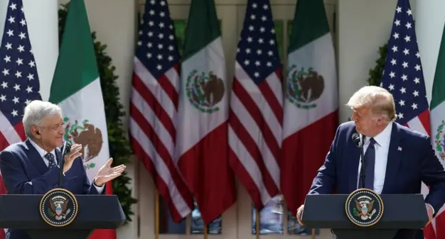 Primer año de la presidenta: entre Donald Trump y López Obrador