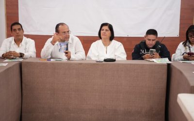 REUNION DE COMANDO UNIFICADO PARA COORDIONAR LA SEGURIDAD EN EL FESTIVAL INTERNACIONAL DEL GLOBO DE PAPEL