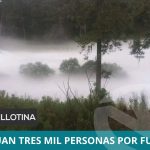 EVACUAN MAS DE TRES MIL PERSONAS POR FUGAS DE GAS