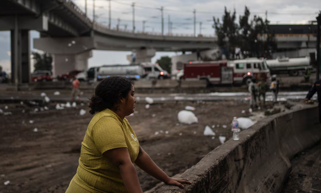 Vecinos de los heridos en Iztapalapa
