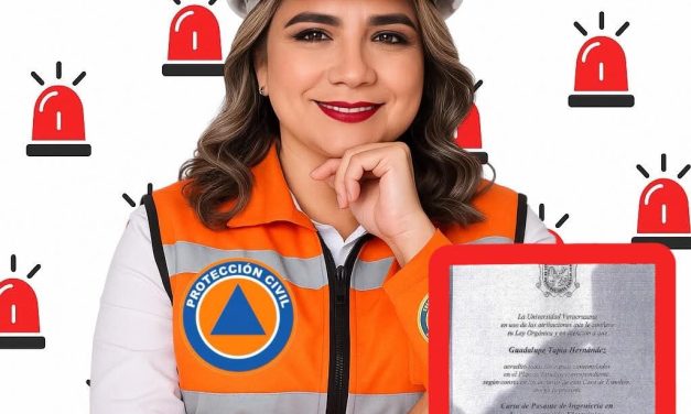 La próxima titular de Protección Civil de Veracruz llega sin experiencia, sin cédula y sin el perfil necesario: una alerta roja para la ciudad