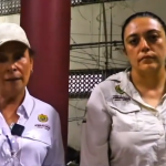 RECORRE GOBERNADORA ZONAS AFECTADAS POR INUNDACIONES EN LA ZONA NORTE