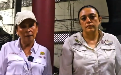 RECORRE GOBERNADORA ZONAS AFECTADAS POR INUNDACIONES EN LA ZONA NORTE