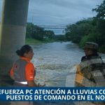  REFUERZA PC ATENCIÓN A LLUVIAS CON TRES PUESTOS DE COMANDO EN EL NORTE