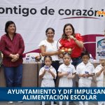  AYUNTAMIENTO Y DIF DE SAN ANDRÉS TUXTLA IMPULSAN LA ALIMENTACIÓN ESCOLAR 