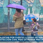 ALERTAN POR FUERTES LLUVIAS EN VERACRUZ; PROTECCIÓN CIVIL PIDE EXTREMAR PRECAUCIONES