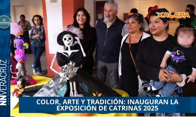 COLOR, ARTE Y TRADICIÓN: INAUGURAN LA EXPOSICIÓN DE CATRINAS 2025 EN EL CENTRO RECREATIVO XALAPEÑO