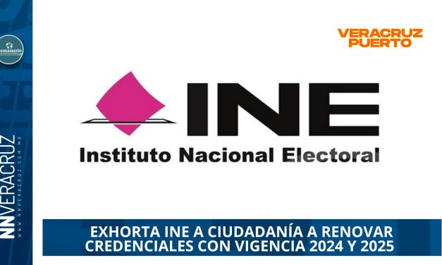 EXHORTA INE A CIUDADANÍA A RENOVAR CREDENCIALES CON VIGENCIA 2024 Y 2025 