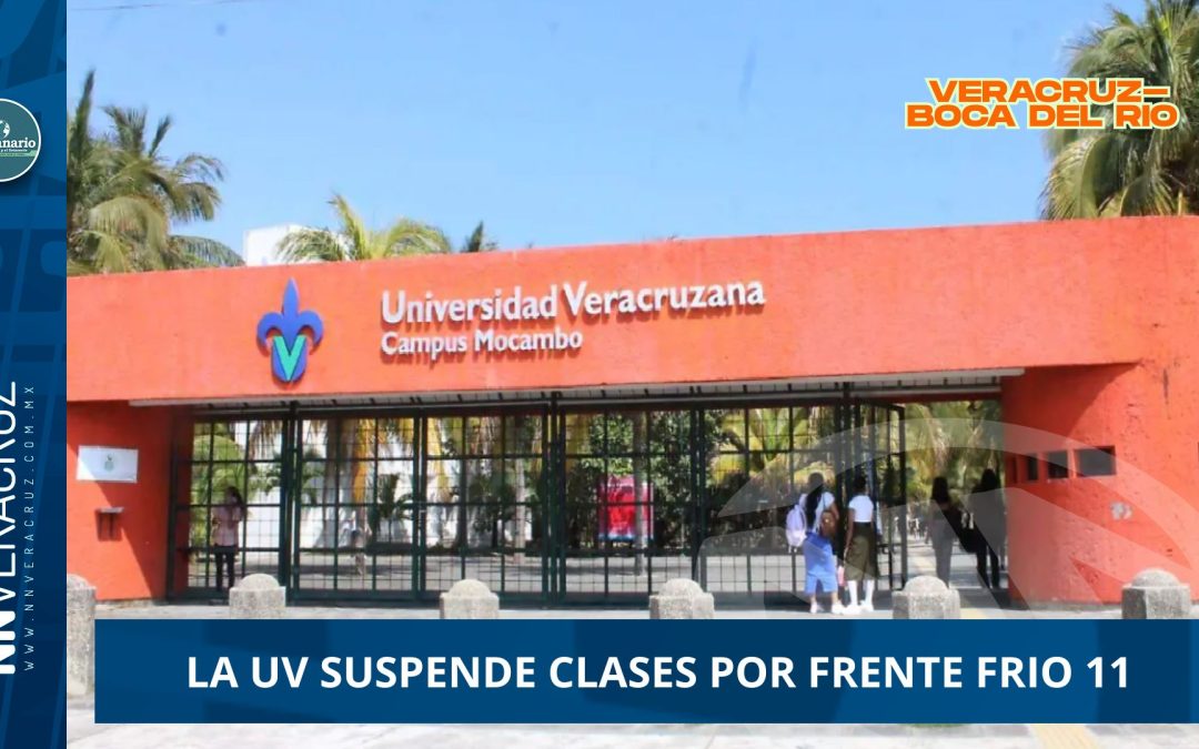SUSPENSIÓN DE CLASES EN LA REGIÓN BOCA DEL RÍO POR FRENTE FRIO 11