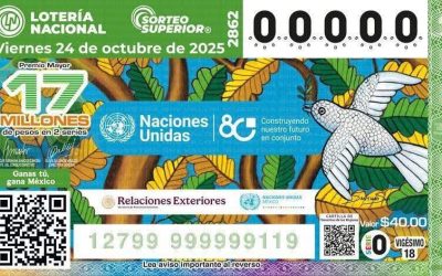 VERACRUZANO MIXTECO AUTOR DE LA OBRA QUE ILUSTRA EL BILLETE DE LA LOTERIA NACIONAL POR LA PAZ PARA LA ONU