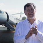 Denuncian a Noroña ante la FGR tras volar en avión de lujo; de esto lo acusan