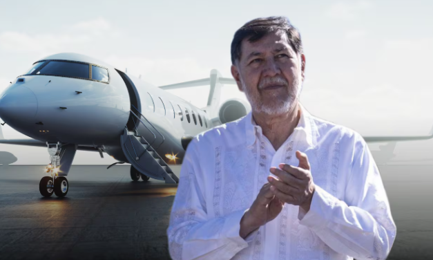 Denuncian a Noroña ante la FGR tras volar en avión de lujo; de esto lo acusan
