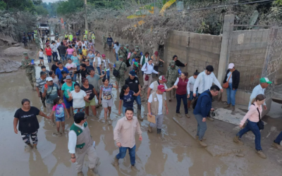 Suben a 80 los muertos por las inundaciones en México; 18 personas siguen desaparecidas