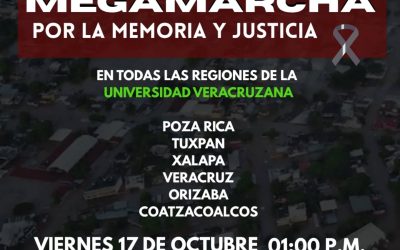 MEGAMARCHA POR LA MEMORIA Y LA JUSTICIA: ESTUDIANTES DE LA UV CONVOCAN MOVILIZACIONES ESTE VIERNES 17 DE OCTUBRE