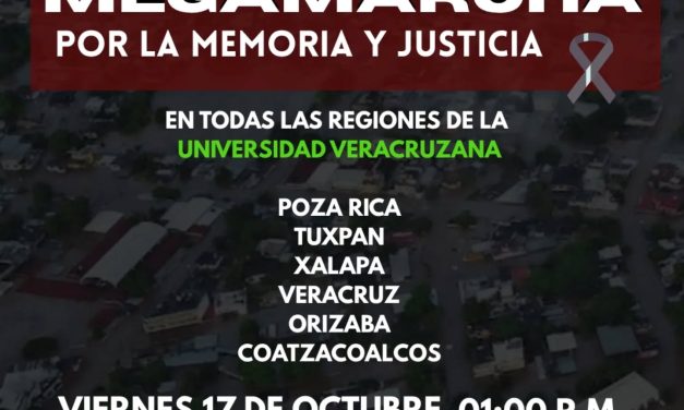 MEGAMARCHA POR LA MEMORIA Y LA JUSTICIA: ESTUDIANTES DE LA UV CONVOCAN MOVILIZACIONES ESTE VIERNES 17 DE OCTUBRE