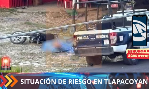 🚔SITUACIÓN DE RIESGO EN TLAPACOYAN