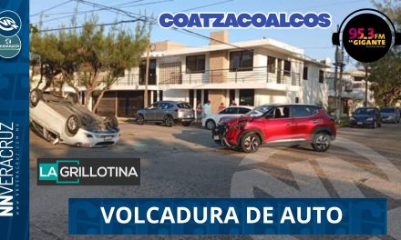 VOLCADURA DE AUTO POR NO RESPETAR PREFERENCIA