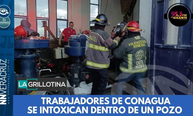 🚑TRABAJADORES DE CONAGUA SE INTOXICAN DENTRO DE UN POZO