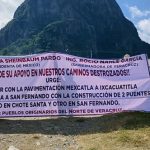 MOVILIZACION CAMPESINA EXIGE PAVIMENTACION DE CAMINOS Y CONSTRUCCION DE PUENTES