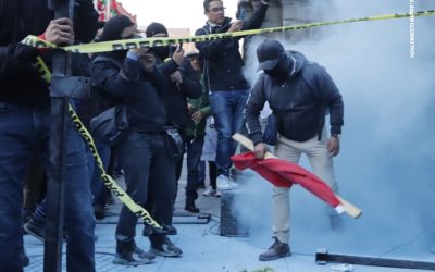 SE VIOLENTA PROTESTA DEL CNTE EN CDMX