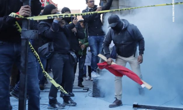 SE VIOLENTA PROTESTA DEL CNTE EN CDMX