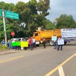 #Bloqueo en la carretera costera del Golfo en el tramo #Acayucan-#SanMiguel