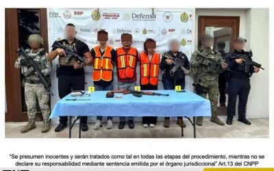 TRES PERSONAS DETENIDAS Y OBJETOS ASEGURADOS EN OPERATIVO DE CATEO EN #CUICHAPA