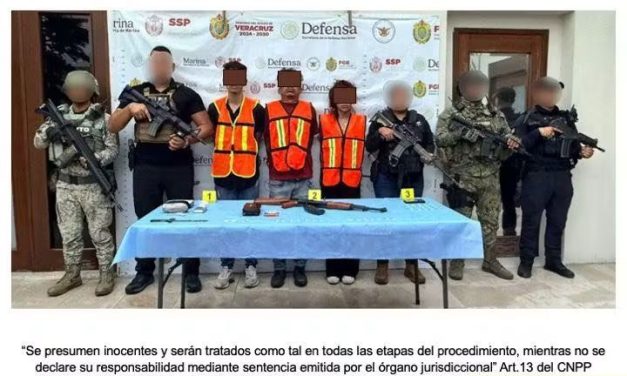 TRES PERSONAS DETENIDAS Y OBJETOS ASEGURADOS EN OPERATIVO DE CATEO EN #CUICHAPA