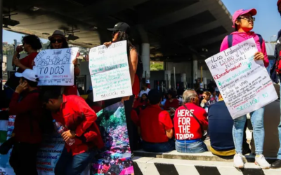 CNTE BLOQUEA LA CASETA DE TLAPAN Y PROVOCA CAOS VIAL