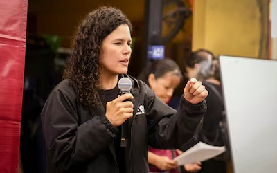 Luisa María Alcalde vincula al PAN a uno de los convocantes de la marcha de la generación Z