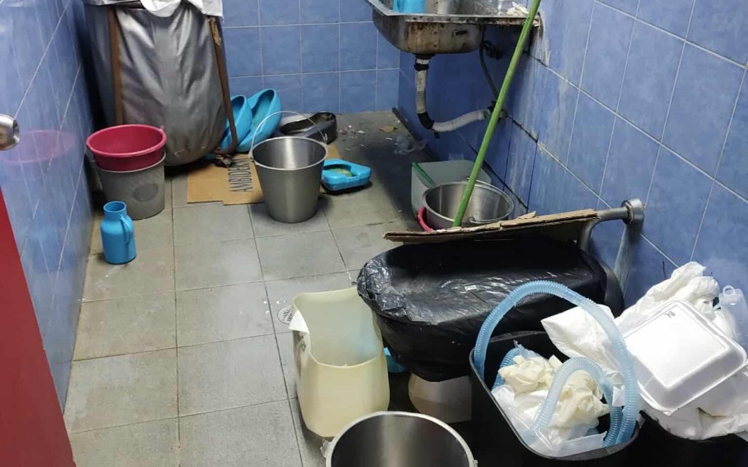 RETRASO EN PAGOS PROVOCA PARO Y CONDICIONES INSALUBRES EN EL HOSPITAL GENERAL DE CÓRDOBA ANTES CIVIL YANGA