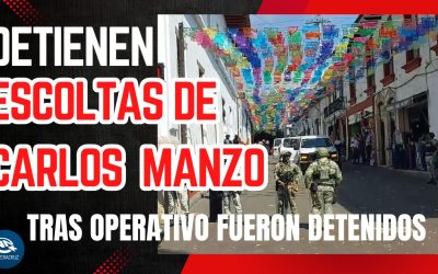 🚓𝗗𝗘𝗧𝗜𝗘𝗡𝗘𝗡 𝗔 𝗘𝗦𝗖𝗢𝗟𝗧𝗔𝗦 𝗗𝗘 𝗖𝗔𝗥𝗟𝗢𝗦 𝗠𝗔𝗡𝗭𝗢