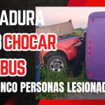 𝗧𝗥𝗔𝗦 𝗖𝗛𝗢𝗖𝗔𝗥 𝗔𝗨𝗧𝗢𝗕𝗨𝗦 𝗩𝗨𝗘𝗟𝗖𝗔 𝗗𝗘𝗝𝗔𝗡𝗗𝗢 𝟱 𝗣𝗘𝗥𝗦𝗢𝗡𝗔𝗦 𝗟𝗘𝗦𝗜𝗢𝗡𝗔𝗗𝗔𝗦 𝗘𝗡 𝗟𝗔 𝗖𝗔𝗥𝗥𝗘𝗧𝗘𝗥𝗔 𝗖𝗢𝗔𝗧𝗭𝗔𝗖𝗢𝗔𝗟𝗖𝗢𝗦-𝗠𝗜𝗡𝗔𝗧𝗜𝗧𝗟𝗔𝗡