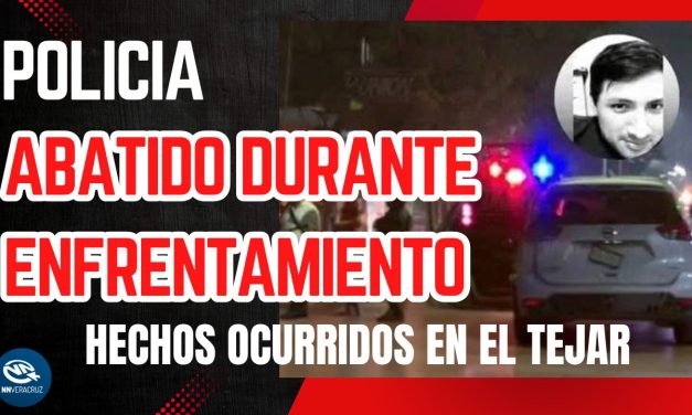 👮‍♂️POLICIA ABATID0 DURANTE ENFRENTAMIENTO EN MEDELLIN DE BRAVO