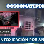 DEJA UNA VICTIMA INTOXICACIÓN POR ANAFRE