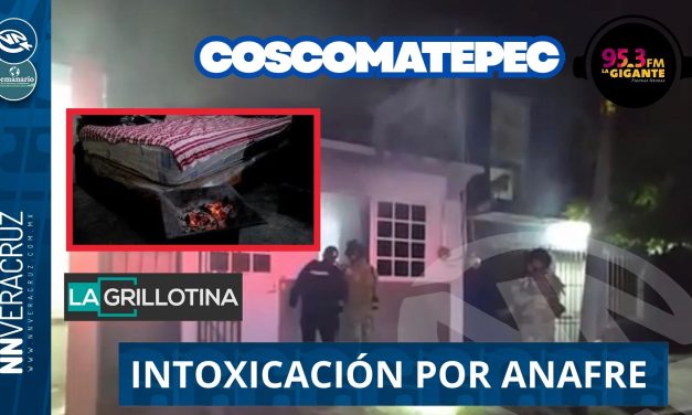DEJA UNA VICTIMA INTOXICACIÓN POR ANAFRE