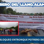 👉CAMPESINOS BLOQUEAN EL ENTRONQUE POTRERO DEL LLANO, AFECTANDO LA CARRETERA ALAZAN-CANOAS Y TUXPAN-TAMPICO