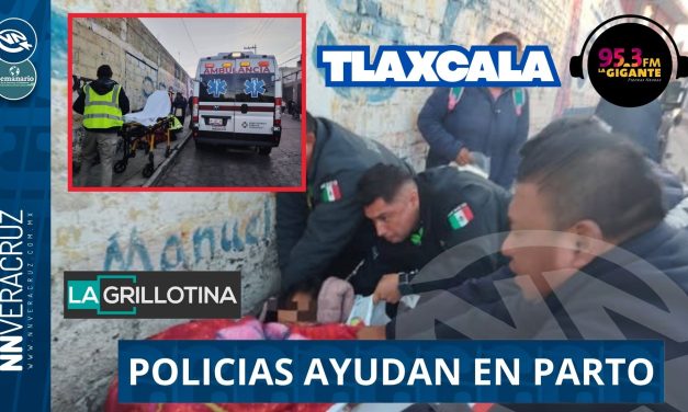 👨‍✈️POLICÍAS AUXILIAN EN PARTO A MUJER Y RECIBEN AL BEBÉ, EN TLAXCALA.